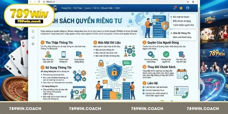 Bạn cần hiểu rõ về quyền riêng tư tại 789Win