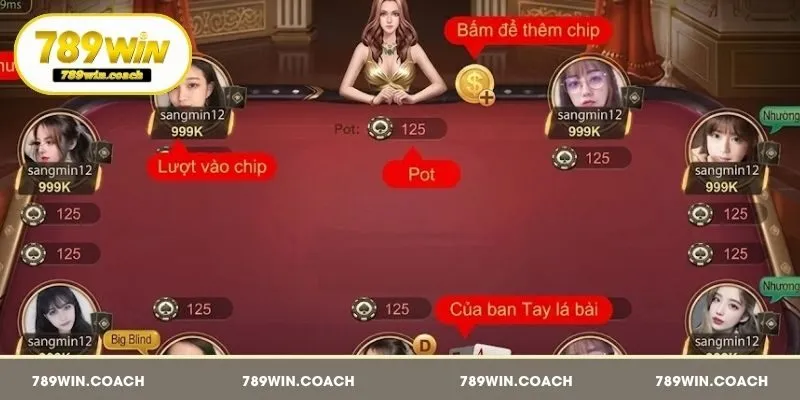 Bí quyết chơi Poker 789Win giúp nâng cao tỷ lệ thắng đều đặn