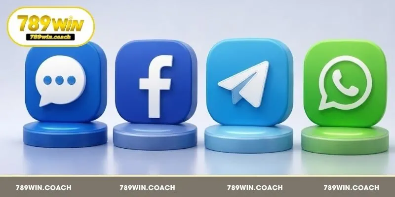 Các hình thức kết nối với 789Win phổ biến