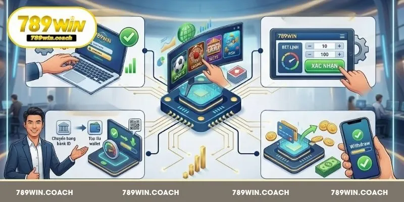 Cách đặt cược trên 789Win từng bước chi tiết