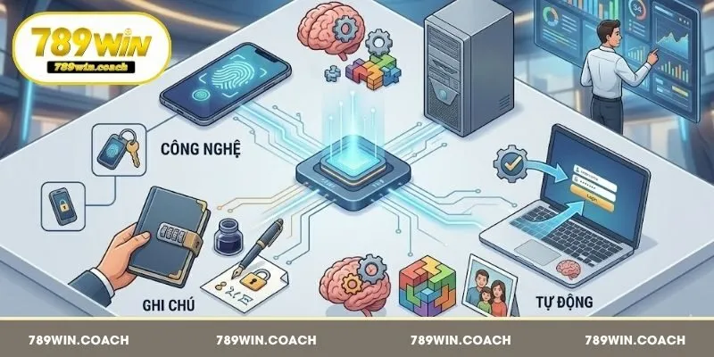 Cách hạn chế tình trạng quên mật khẩu tài khoản 789Win