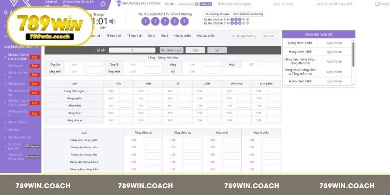 Khái quát về chuyên mục xổ số 789Win
