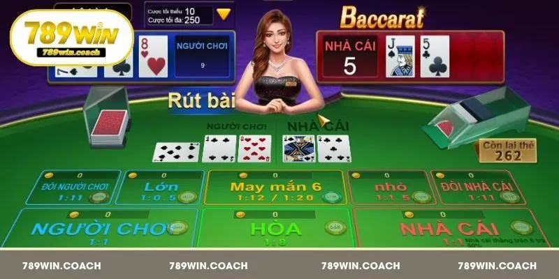 Kinh nghiệm chơi Baccarat tại 789Win hiệu quả