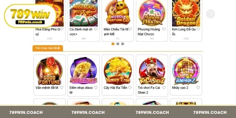 Những siêu phẩm nổ hũ 789Win cuốn hút