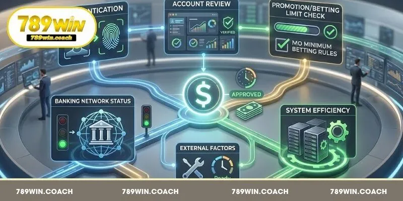 Những yếu tố quyết định tốc độ rút tiền 789Win